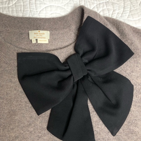 kate spade Sweaters - Kate Spade Fitted Bow Sweater NJMU5428 C258